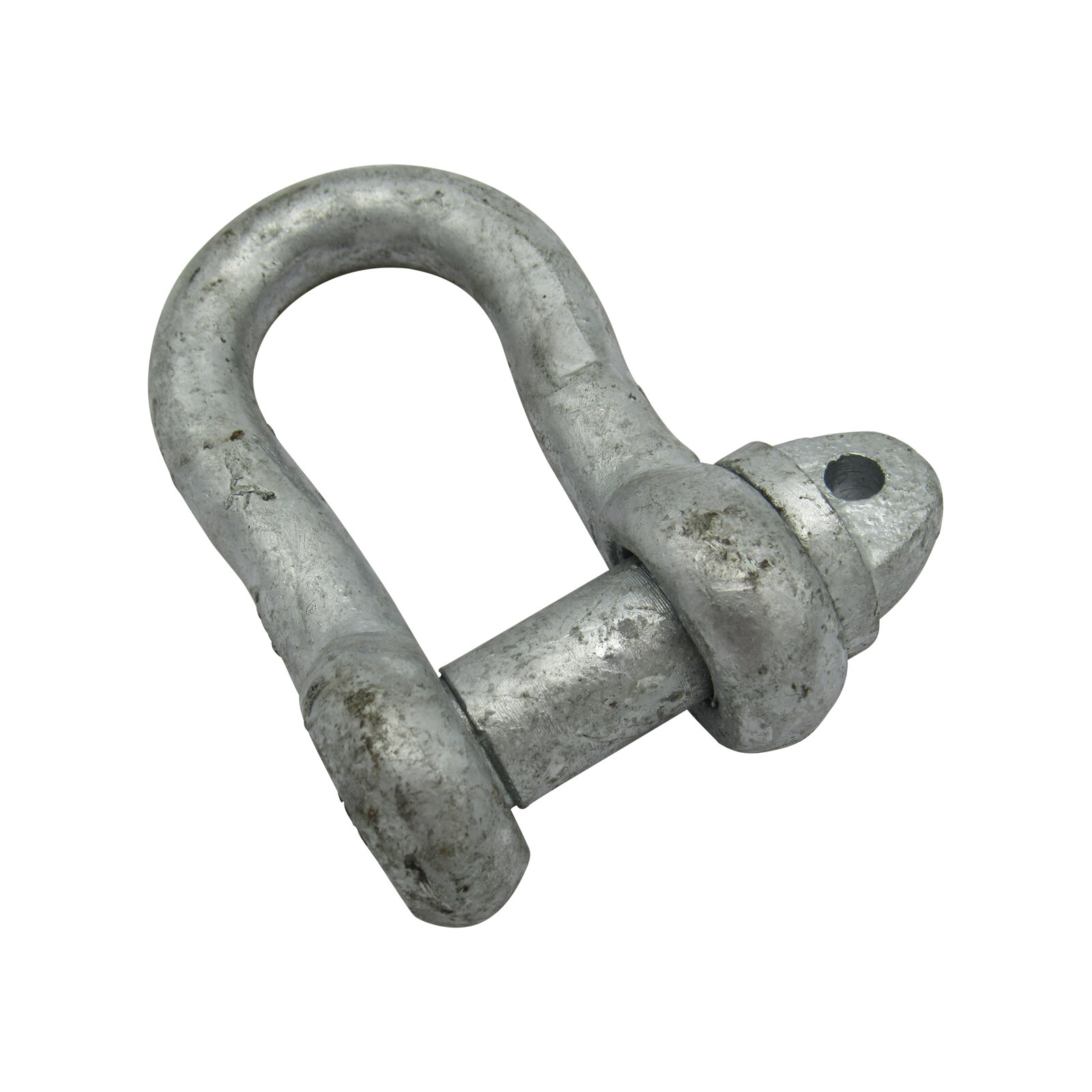 5 Ton Galvanised Screw Pin Small Bow Shackle - BS3032 5000KG Lifting